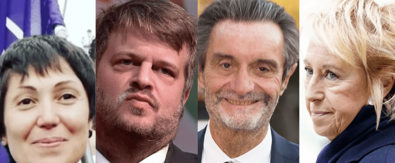 Elezioni Regionali in Lombardia 2023: Attilio Fontana in testa, ma Letizia Moratti è la più gradita elezioni regionali in lombardia i 4 candidati 799x330