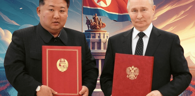 Accordo_strategico_tra_Russia_e_Corea_del_Nord-666x330 Accordo_strategico_tra_Russia_e_Corea_del_Nord-666x330 accordo strategico tra russia e corea del nord Accordo strategico tra Russia e Corea del Nord: un nuovo capitolo di cooperazione Accordo strategico tra Russia e Corea del Nord 666x330