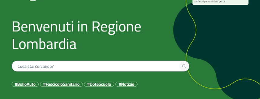 area personale del portale di regione lombardia L’Area Personale del portale di Regione Lombardia, oggi si costruisce intorno a te Area personale del portale di regione lombardia 860x330