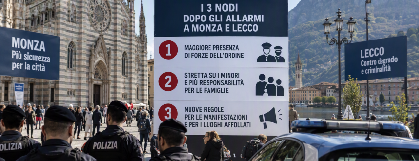 decreto sicurezza Decreto sicurezza, i 3 nodi dopo gli allarmi a Monza e Lecco Decreto sicurezza 860x330